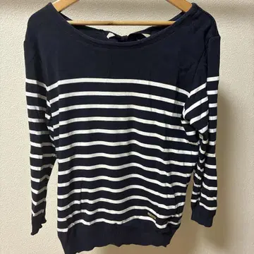 BLUE LABEL CRESTBRIDGE 스트라이프 긴팔 상의