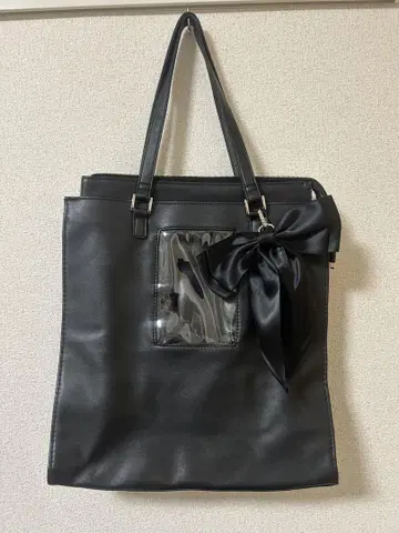 덕질 토트백 블랙
