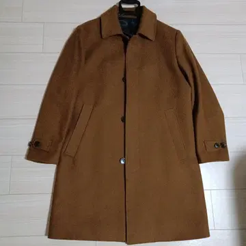 H&M 브라운 스텐카라 코트