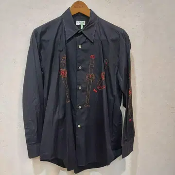 Paul Smith LONDON 손목시계 자수 버튼 셔츠 폴스미스 런던
