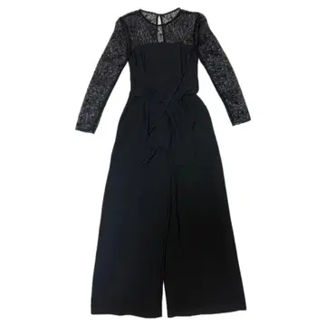 [ ZARA ] 자라 블랙 레이스 점프수트 올인원