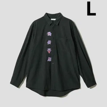 그라니프 겐가 패닉 루즈핏 코듀로이 셔츠 L