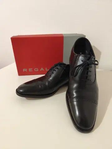 REGAL 블랙 드레스 신발