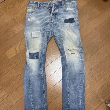 DSQUARED 데미지 가공 데님
