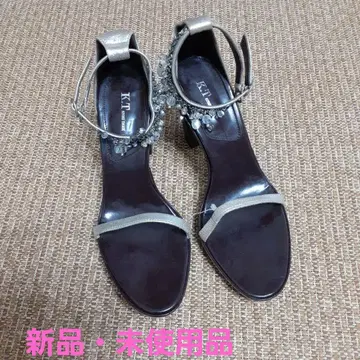 K.T. 실버 비쥬 하이힐
