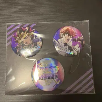 25th Duelist Live Kingdom 캔뱃지 세트 유희&카이바