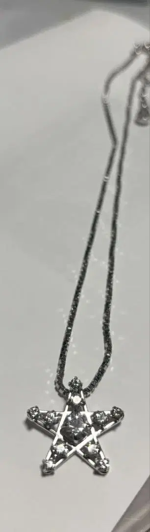 스와로브스키 실버 목걸이