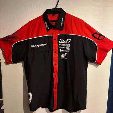 IXON 레이싱 셔츠 스폰서 빈티지 Luc1