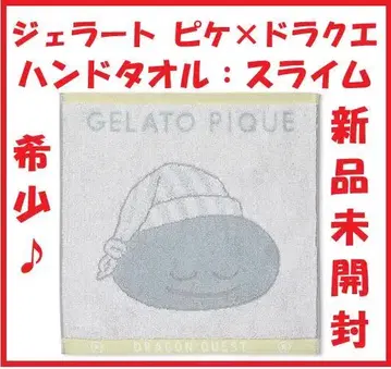 미개봉 새상품! [젤라토 피케] [드래곤 퀘스트] 핸드 타월 (슬라임)
