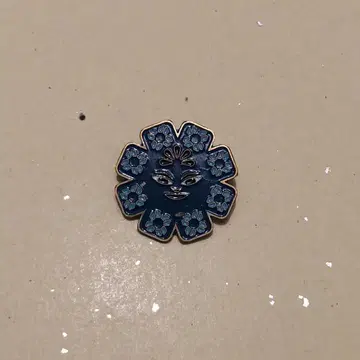 만박 인도네시아관 핀 배지 인도네시아 파빌리온 블루