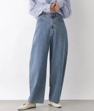 커브 데님 팬츠 2 LEPSIM
