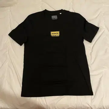 oasis live '25 티셔츠 M 블랙