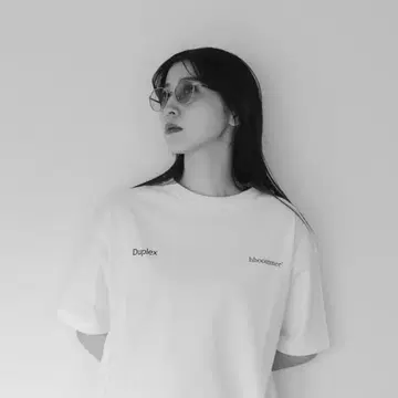 hhoommee 24SS Duplex Tshirt WHT/L
