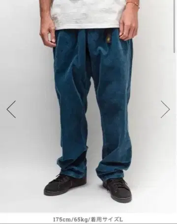 gohemp EQUIPMENT EASY PANTS 코듀로이 팬츠 L