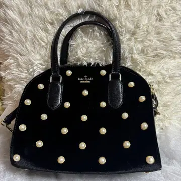 Katespade 2way 숄더 핸드백 블랙 벨루아