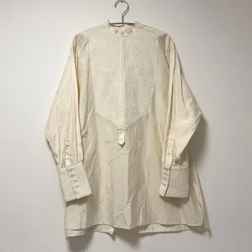[ 새상품급 ] 저널 스탠다드 코튼 실크 밴드 카라 셔츠 블라우스