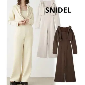 SNIDEL 그레이 지퍼 후드티 숏 기장