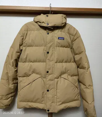 patagonia 후드 부착 다운 자켓 S