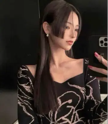 MELT THE LADY lily tops 블랙 핑크