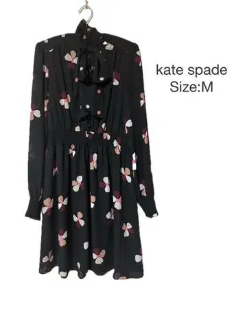 kate spade NEW YORK 케이트 스페이드 클로버 패턴 원피스