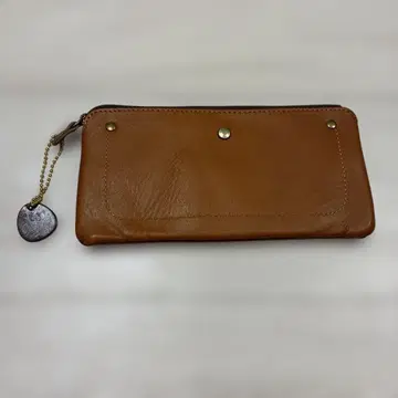 alto 브라운 가죽 장지갑 참 포함