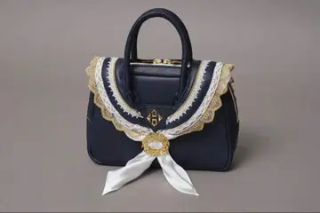 hazama 정해진 위치를 잊은 세일러 백 navy x gold