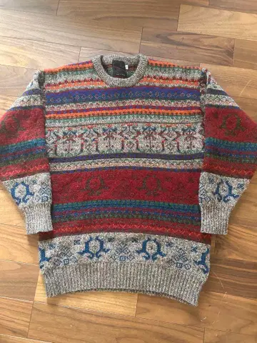 Dax 멀티 컬러 니트 스웨터