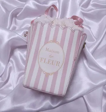 Maison de FLEUR 팝콘 숄더백