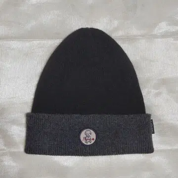 파파스 플러스 니트 모자 리브 울 캐시미어 일본제