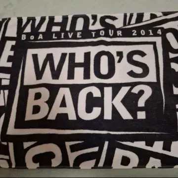 BoA LIVE TOUR 2014 타월