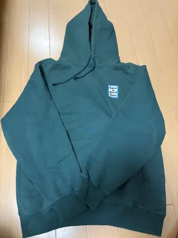 have a good time 다크 그린 후드티 L 사이즈