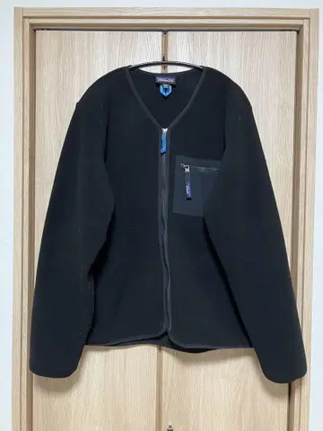 단종품 Patagonia 파타고니아 신틸라 가디건 블랙 M 플리스