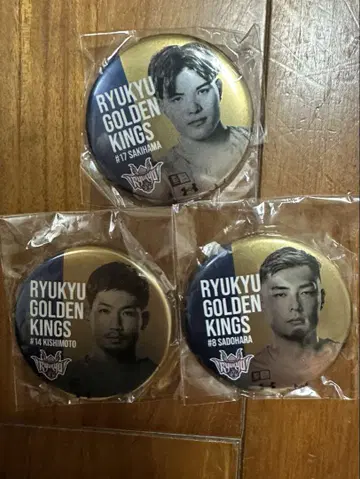 류큐 골든 킹스 킹스 가챠 캔뱃지
