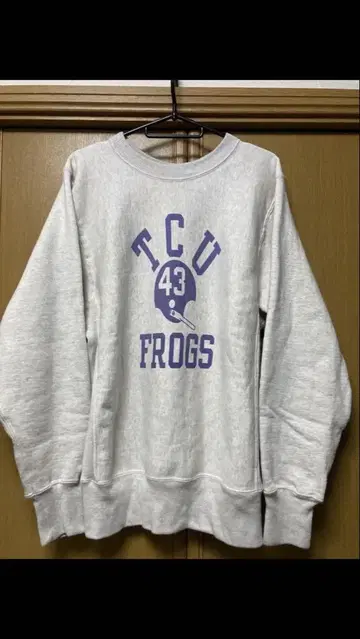 WAREHOUSE 483 TCU 오트밀 맨투맨