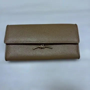 BEAURE 브라운 플랩식 장지갑