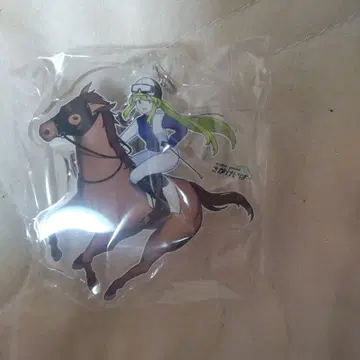 사가 경마에 탑승한 캐릭터 아크릴 키링