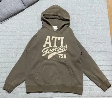 올리브색 후드 부착 후드티 ATL Georgia 720