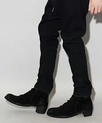 NO ID. 드레이프 힐 부츠