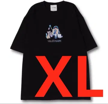 vaultroom x nqrse TEE / BLACK XL 사이즈