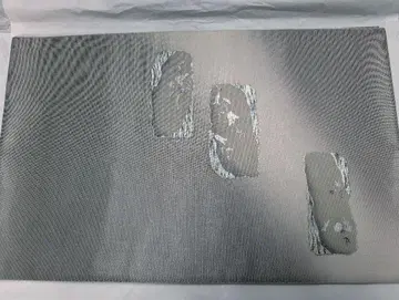 (미착용 새상품) 순수 실크 후쿠로 오비 나전칠기 패턴