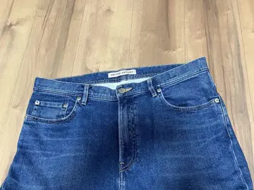 UNITED ARROWS 오가닉 데님 슬림 테이퍼드 청바지 XL