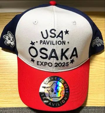 오사카 만박 EXPO2025 미국관 캡 모자