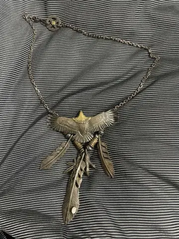 페더 세트 실버 925 목걸이