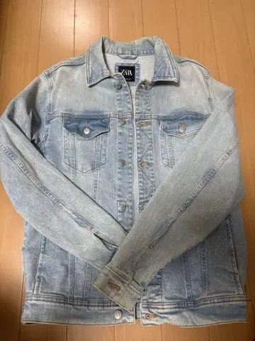 ZARA 라이트 블루 데님 자켓 L 사이즈