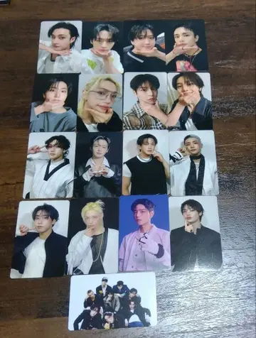 Straykids KARMA HMV 럭키 드로우 C 특전 B 포토카드