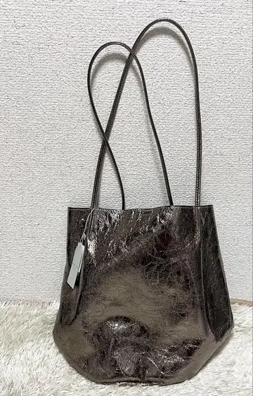 미사용 새상품 카슈카슈 토트백 실버 익명 배송 배송비 포함