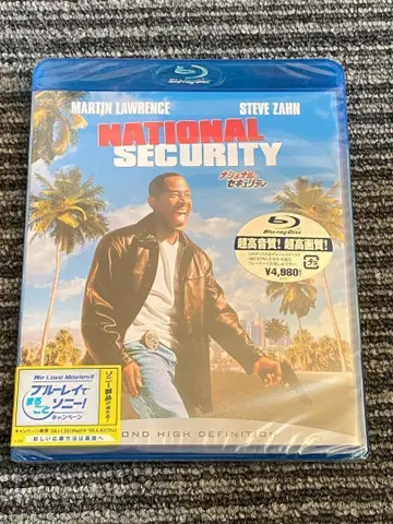 미개봉 새상품 블루레이 NATIONAL SECURITY 마틴 로렌스