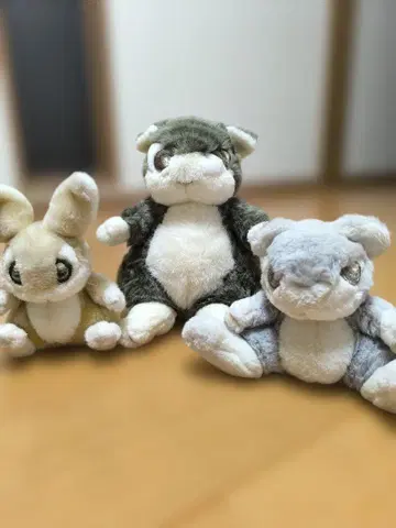 다얀 봉제 인형 3개 세트 와치필드