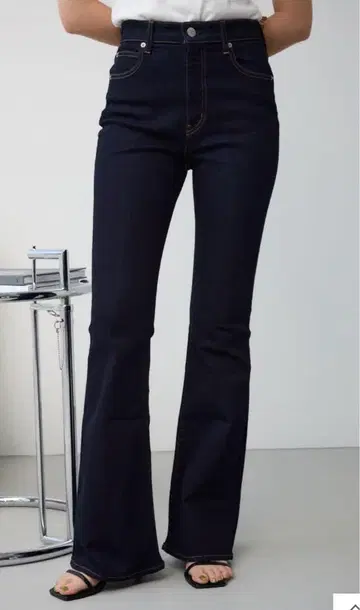 플레어 데님 M 사이즈