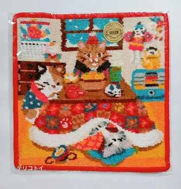 FEILER 페이러 손수건 마타리 코타츠 고양이 새상품 미사용